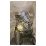 (50) Unknown Brushed Aluminum Cabinet Handles