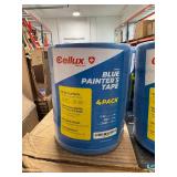 (10) Cellux blue painters tape 4 pack 1.41