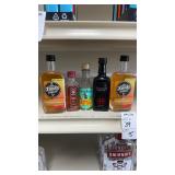 (5) assorted mini bottles see photos for