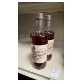 (2) William Wolf Pecan Bourbon Whiskey