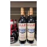 (4) Lillet Rouge French Aperitif Wine 750ml