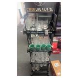 (50) pieces of assorted glassware DOES NOT