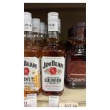 (3) Jim Beam Kentucky Straight Bourbon Whiskey