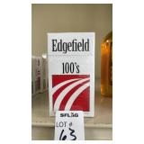 (6) Edgefield 100's Class A cigarettes, 20