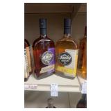 (2) assorted ole Smokey whisky including
