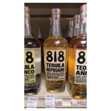 (3) 818 Tequila Reposado 750ml 80 Proof