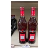 (2) Martini & Rossi Rosato Vermouth 750ml