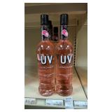 (6) UV Pink Lemonade Flavored Vodka 750ml