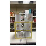 (12) stoli copper mugs