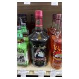 (2) Gosling's Black 750ML bottle, 80 proof (40%