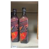 (2) Johnnie Walker A Song of Fire Blended Scotch