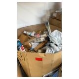 Gaylord/pallet box full of open box and return