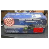 NOKINS Golf Cart Diamond Seat Cover Oyster