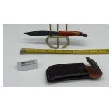 MHS Cutlery Damascus Folding Pocket Knife w/