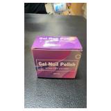Gel nail polish set containing 6 pieces, soak-off