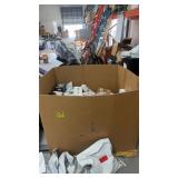 Gaylord/pallet box full of open box and return