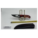 MHS Cutlery Shark Fixed Blade Knife w/ Sheath