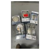 (5) assorted Moen shower heads see photos for