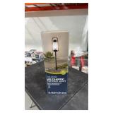 (4) Hampton Bay LED Filament Pathway Light,