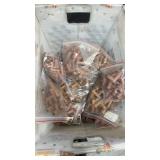 (20) assorted bags of tube fittings see photos