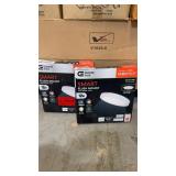 (2) Commercial Electric 12in Smart Flush Mount