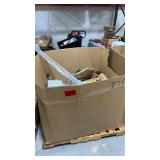 Pallet box/gaylord of assorted open box and