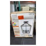 Home Decorators Collection Weyburn 4-Light Black