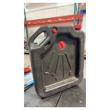 16-Quart Oil Drain Pan with Recycled Oil Spout