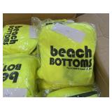 (12) Beach Bottoms blankets yellow