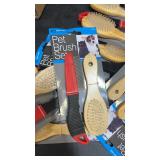 (12) Duke and Tiny Pet Brush Set 2-Piece Cat Dog