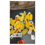 (24) Duke's Pet Products Rubber Hot Dog Dog Toys
