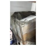 Baby crib white. This pallet is very unprotected