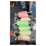 (8) Duke's Pet Products Dog Toy Plush Rope Tug