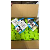 (24) Duke's Pet Products Squeak Dog Toy Frog