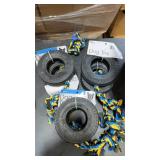 (6) Dukes Pet Products Rubber Tire Dog Toy with