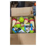 (24) Duke's Pet Products Squeak Dog Toy Ice