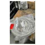 flexible hose assembly with fittings