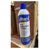 (12) Mac's NAPA 4810 Brake Parts Cleaner, 13 oz