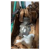 Used automotive part with electrical connectors