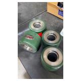 (4) Thombert 4807A0 Polyurethane Forklift Wheels
