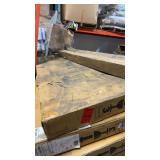 West Elm Anton Standing Mirror in Burnt Wax Finish