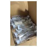 Box of 50 Miami Hook Displays, White