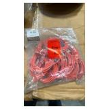 C6C-10RD12PK CAT6 UTP 24AWG Red Ethernet Patch
