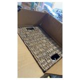 Pottery Barn Seagrass Charcoal Gray Medium
