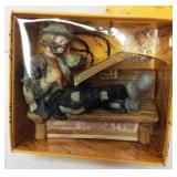 Emmett Kelly Jr Signed 1989  ' Wet Paint ï¿½