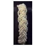 Freshwater Pearl  bracelet with 925 Silver Clasp