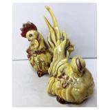 VTG pair of Ceramic Chickens