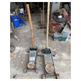 Hydrolic Floor Jacks 2 ton & ? ton (not working)