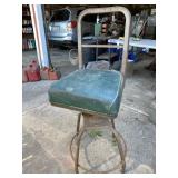 Green Shop Stool Green Shop Stool