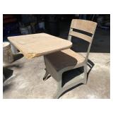 Vintage School Desk Vintage School Desk